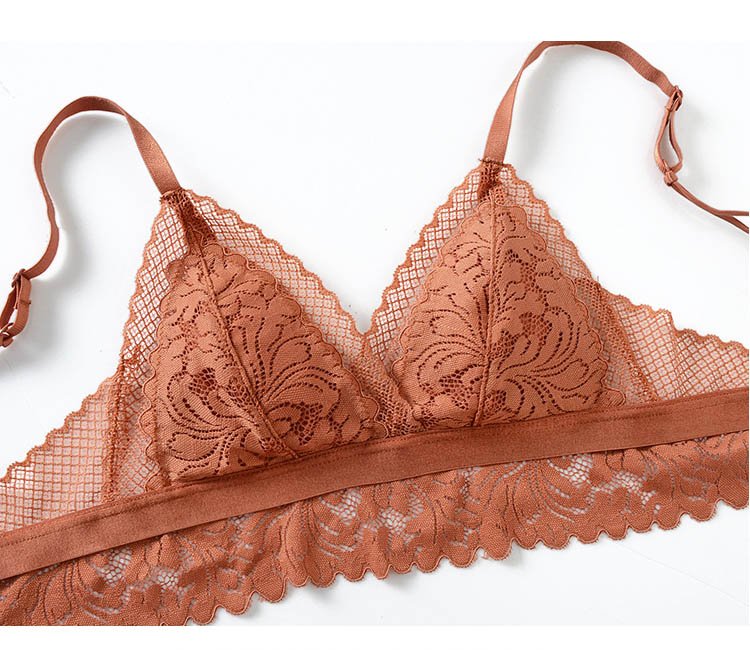 Embroidered Lace Push-up Bra and Panty Lingerie Set for Women Embroidered Lace Push-up Bra and Panty Lingerie Set for Women