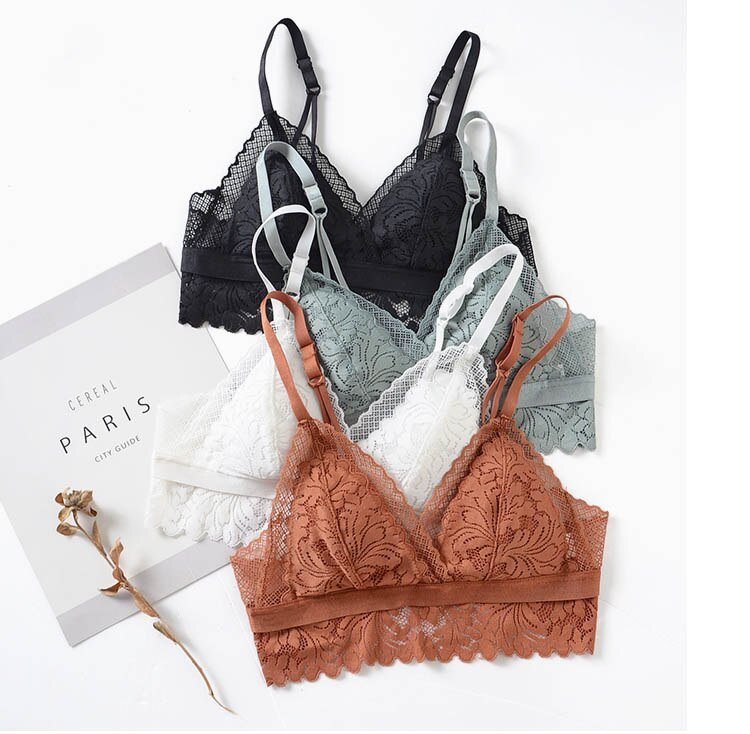 Embroidered Lace Push-up Bra and Panty Lingerie Set for Women Embroidered Lace Push-up Bra and Panty Lingerie Set for Women