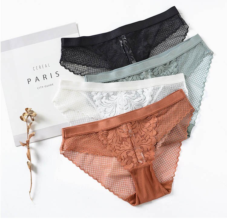 Embroidered Lace Push-up Bra and Panty Lingerie Set for Women Embroidered Lace Push-up Bra and Panty Lingerie Set for Women