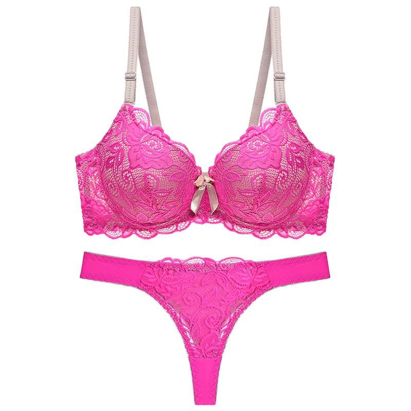 Women's Colorful Lingerie Set