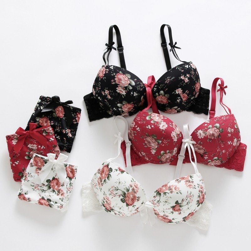 Women's Floral Lingerie Set Women's Floral Lingerie Set