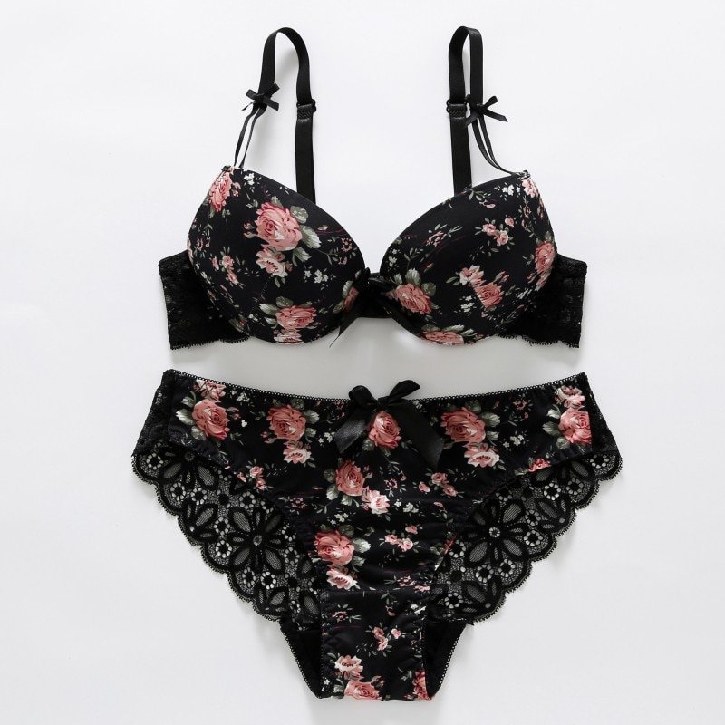 Women's Floral Lingerie Set Women's Floral Lingerie Set