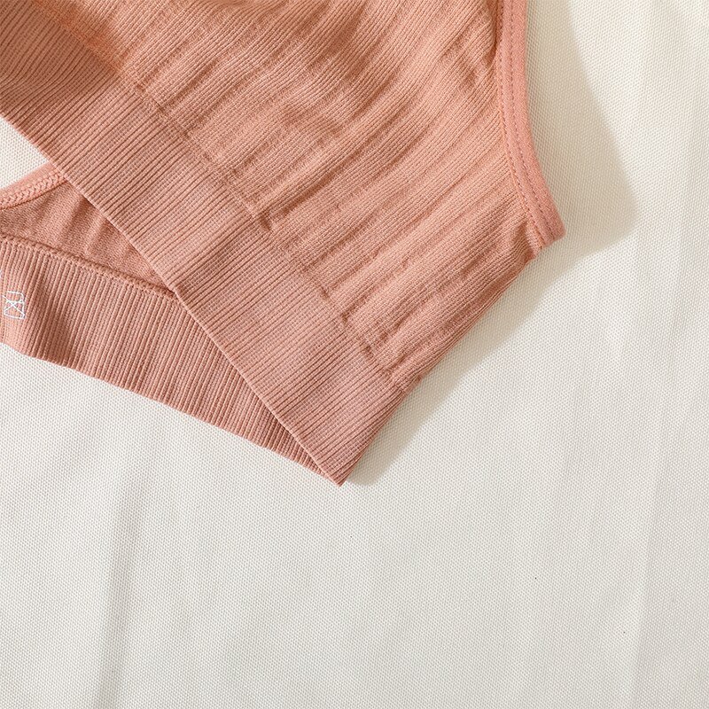 Women's Ribbed Fabric Seamless Bra Women's Ribbed Fabric Seamless Bra