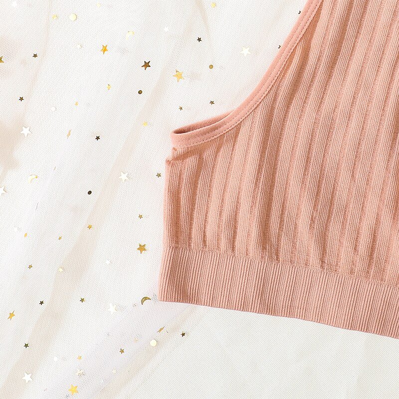 Women's Ribbed Fabric Seamless Bra Women's Ribbed Fabric Seamless Bra