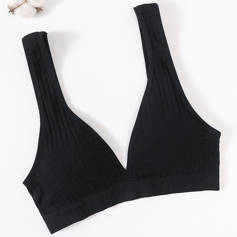 Women's Ribbed Fabric Seamless Bra Women's Ribbed Fabric Seamless Bra