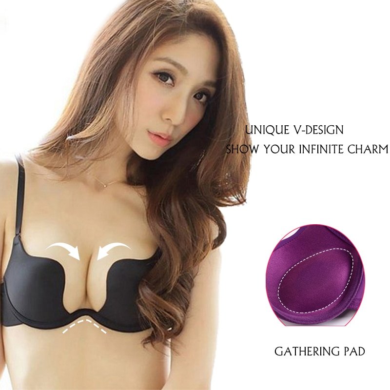 Women's Deep Low Cut Bra Women's Deep Low Cut Bra