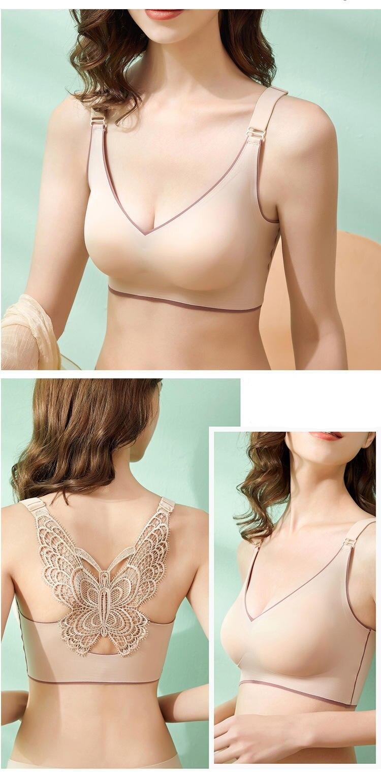 Women's Butterfly Back Plus Size Bra Women's Butterfly Back Plus Size Bra