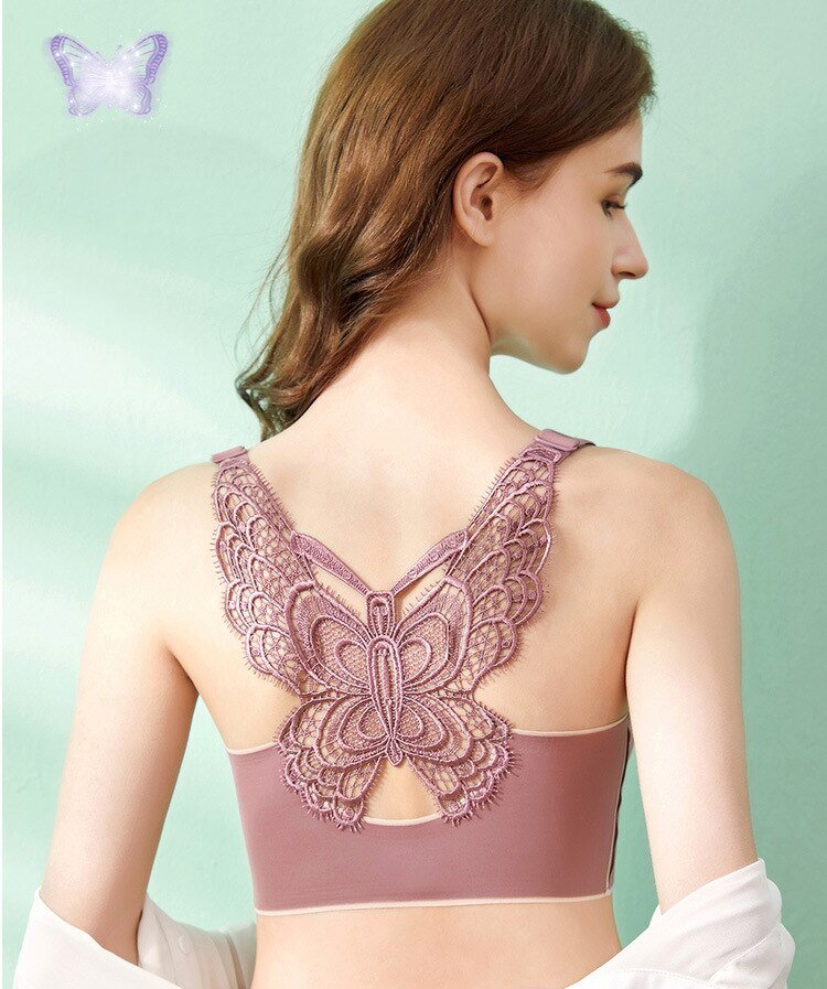 Women's Butterfly Back Plus Size Bra Women's Butterfly Back Plus Size Bra