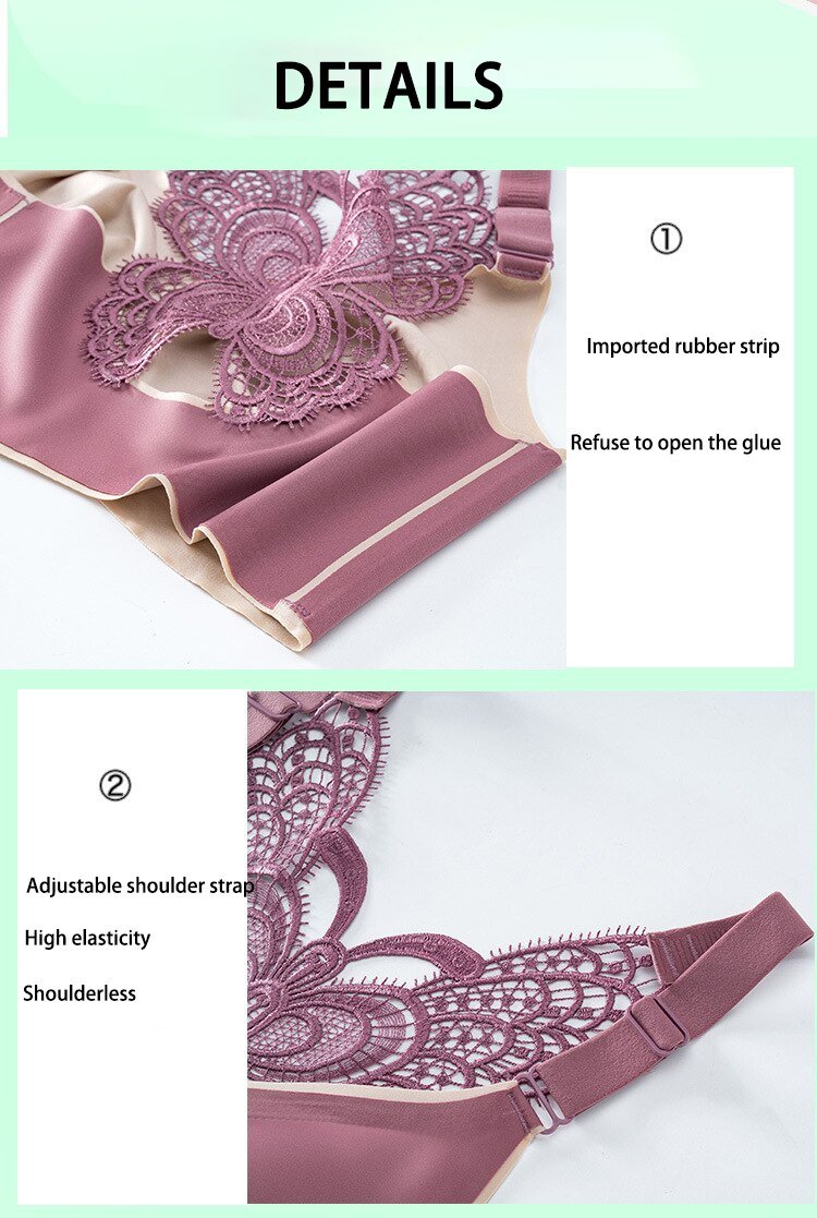 Women's Butterfly Back Plus Size Bra Women's Butterfly Back Plus Size Bra