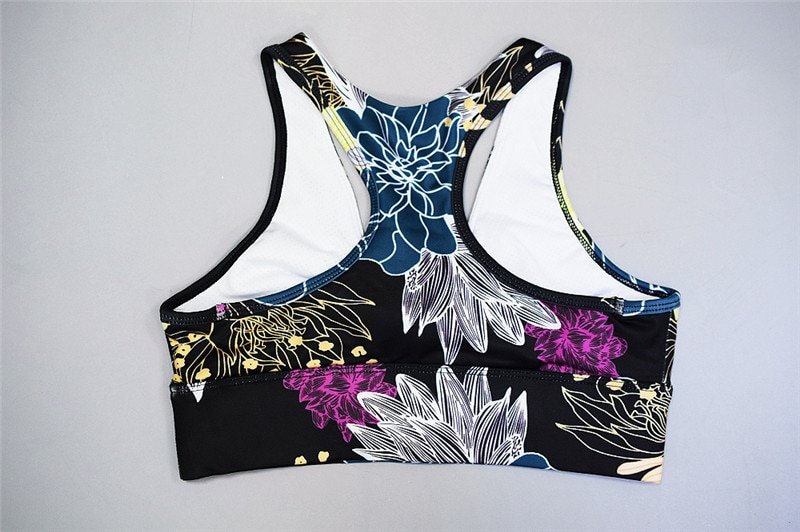 Women's Flower Printed Sports Clothes Set Women's Flower Printed Sports Clothes Set