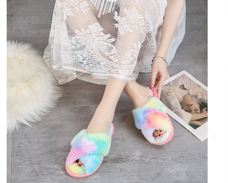 Women's Fashion Winter Plush Home Slippers Women's Fashion Winter Plush Home Slippers