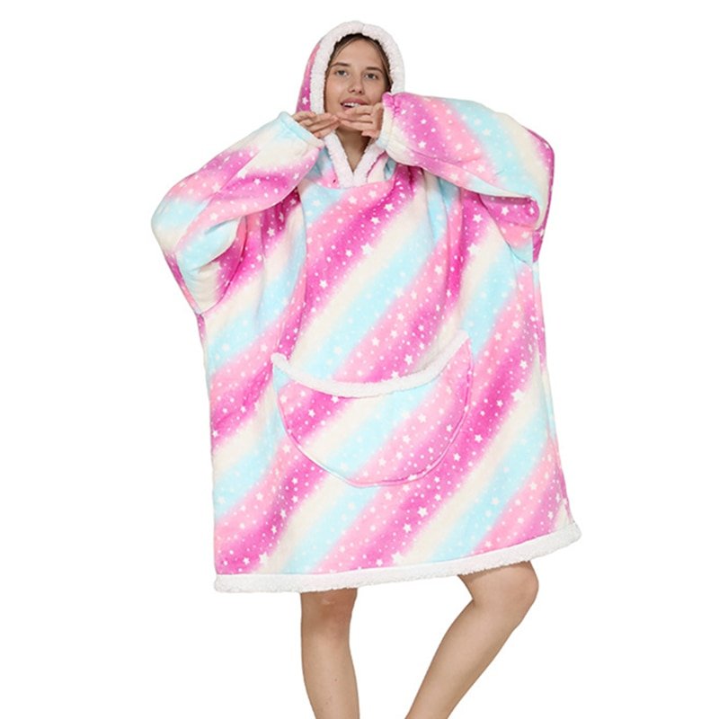 Cartoon Oversized Hoodie Sweatshirt Women Printed Wearable Blanket Hoodie Fleece Warm Kids Sleepwear Hoody Sweatshirt Blanket Cartoon Oversized Hoodie Sweatshirt Women Printed Wearable Blanket Hoodie Fleece Warm Kids Sleepwear Hoody Sweatshirt Blanket