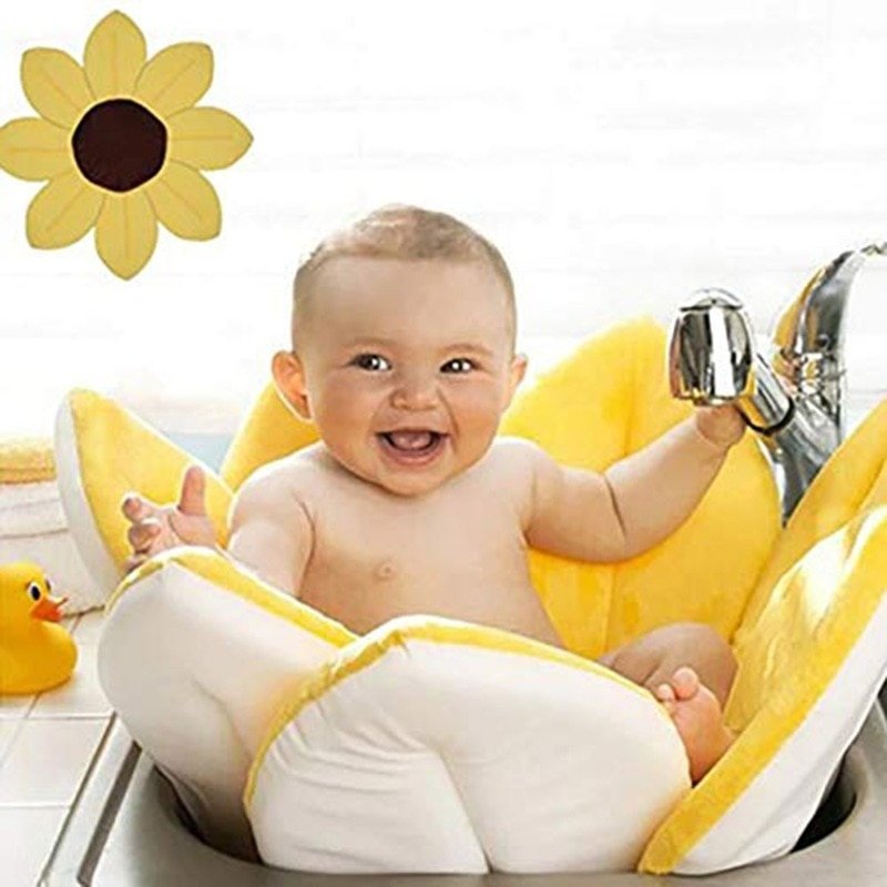 Baby Flower Bath Tub Petal Lotus Pad Baby Bath Lotus Cushion Newborn Blooming Sink Bath For Baby Folding Non-slip Baby Mat Baby Flower Bath Tub Petal Lotus Pad Baby Bath Lotus Cushion Newborn Blooming Sink Bath For Baby Folding Non-slip Baby Mat