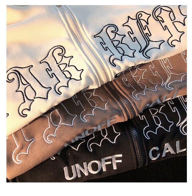 Street fashion hoodie men South Korea Harajuku zipper graffiti cartoon print jacket pullover y2k oversized sweatshirt women