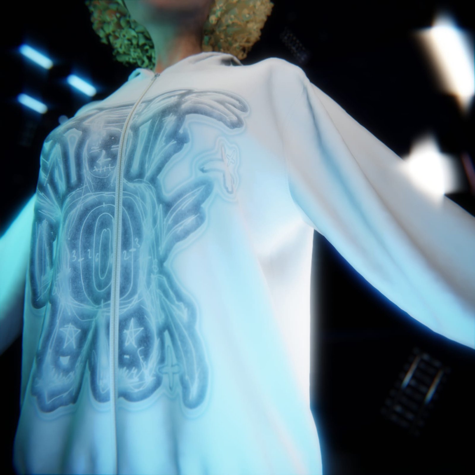 Street fashion hoodie men South Korea Harajuku zipper graffiti cartoon print jacket pullover y2k oversized sweatshirt women