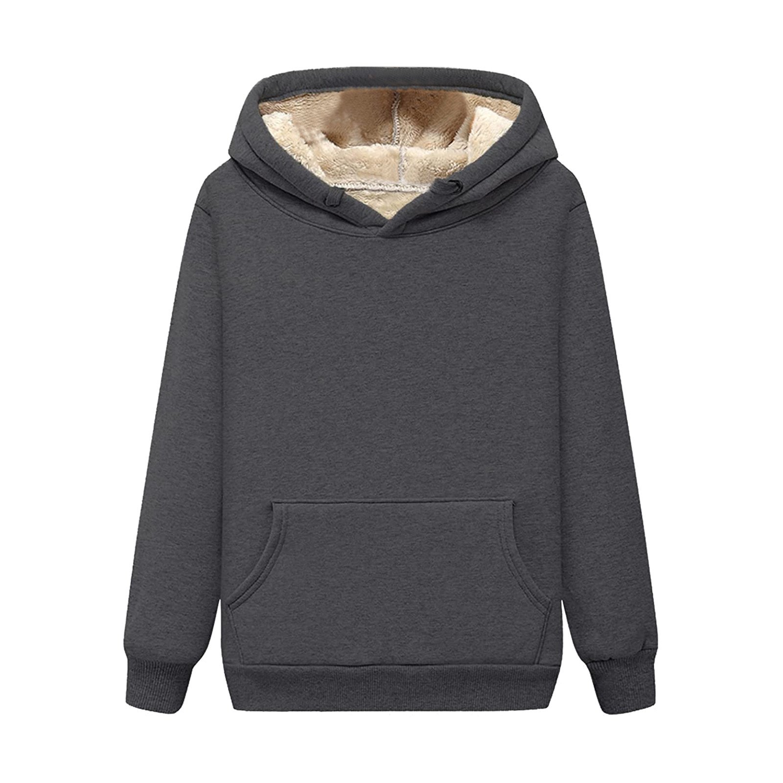 Women Thick Fleece Hoodies Hooded Sweatshirts Fleece Lined Winter Velvet Warm Coat Long Sleeve Pullover Tops Solid Sweatshirt Women Thick Fleece Hoodies Hooded Sweatshirts Fleece Lined Winter Velvet Warm Coat Long Sleeve Pullover Tops Solid Sweatshirt