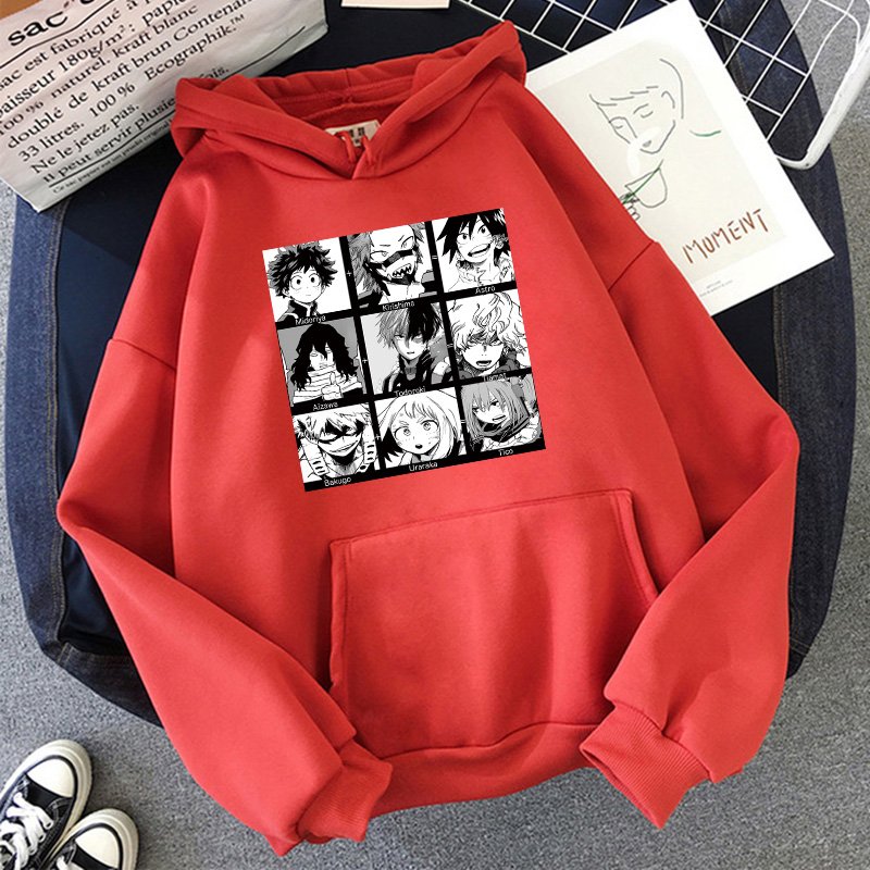 My Hero Academy Hoodie Sweatshirt Todoroki Izuku Midoriya Himiko Toga Funny Anime Boku No Hero Academy Hooded Unisex My Hero Academy Hoodie Sweatshirt Todoroki Izuku Midoriya Himiko Toga Funny Anime Boku No Hero Academy Hooded Unisex