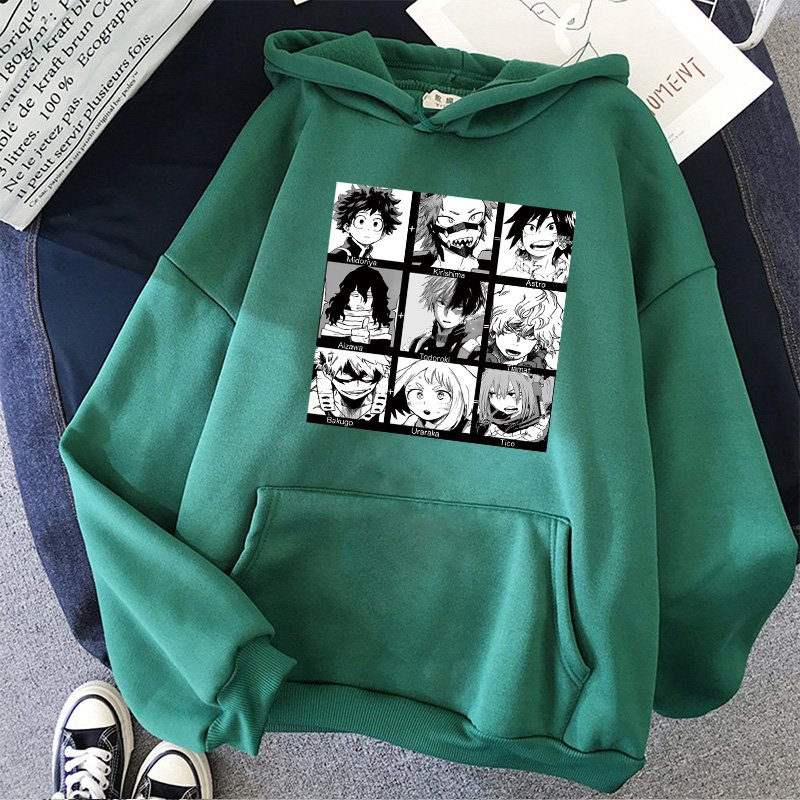 My Hero Academy Hoodie Sweatshirt Todoroki Izuku Midoriya Himiko Toga Funny Anime Boku No Hero Academy Hooded Unisex My Hero Academy Hoodie Sweatshirt Todoroki Izuku Midoriya Himiko Toga Funny Anime Boku No Hero Academy Hooded Unisex