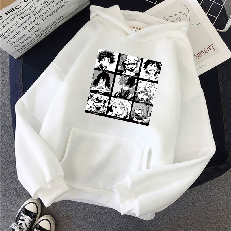 My Hero Academy Hoodie Sweatshirt Todoroki Izuku Midoriya Himiko Toga Funny Anime Boku No Hero Academy Hooded Unisex My Hero Academy Hoodie Sweatshirt Todoroki Izuku Midoriya Himiko Toga Funny Anime Boku No Hero Academy Hooded Unisex