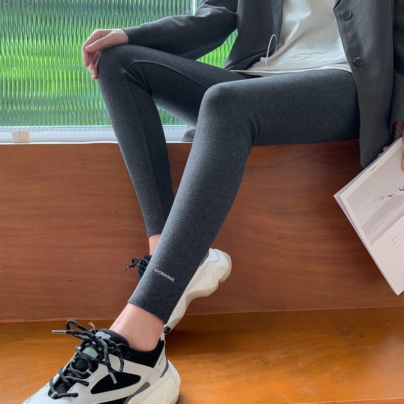 Leggings Women Fleece Thickened Leggings Women Winter Trousers for Outer Wear Women's High Waist Thin Fleece Warm Pants Leggings Women Fleece Thickened Leggings Women Winter Trousers for Outer Wear Women's High Waist Thin Fleece Warm Pants