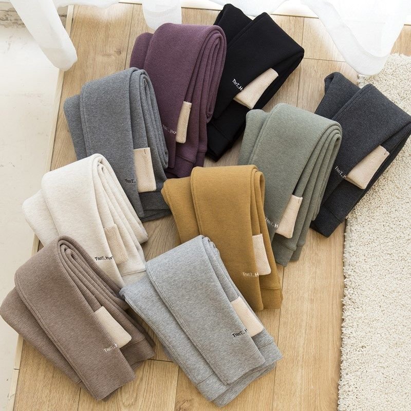 Leggings Women Fleece Thickened Leggings Women Winter Trousers for Outer Wear Women's High Waist Thin Fleece Warm Pants Leggings Women Fleece Thickened Leggings Women Winter Trousers for Outer Wear Women's High Waist Thin Fleece Warm Pants