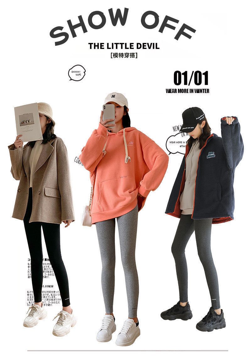 Leggings Women Fleece Thickened Leggings Women Winter Trousers for Outer Wear Women's High Waist Thin Fleece Warm Pants Leggings Women Fleece Thickened Leggings Women Winter Trousers for Outer Wear Women's High Waist Thin Fleece Warm Pants