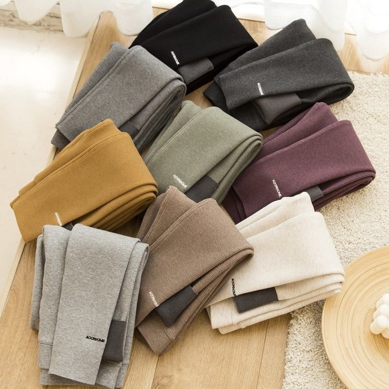 Leggings Women Fleece Thickened Leggings Women Winter Trousers for Outer Wear Women's High Waist Thin Fleece Warm Pants Leggings Women Fleece Thickened Leggings Women Winter Trousers for Outer Wear Women's High Waist Thin Fleece Warm Pants