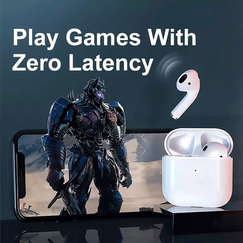 Pro 4 TWS Wireless Headphones Earphone Bluetooth-compatible 5.0 Waterproof Headset with Mic for Xiaomi iPhone Pro4 Earbuds Pro 4 TWS Wireless Headphones Earphone Bluetooth-compatible 5.0 Waterproof Headset with Mic for Xiaomi iPhone Pro4 Earbuds