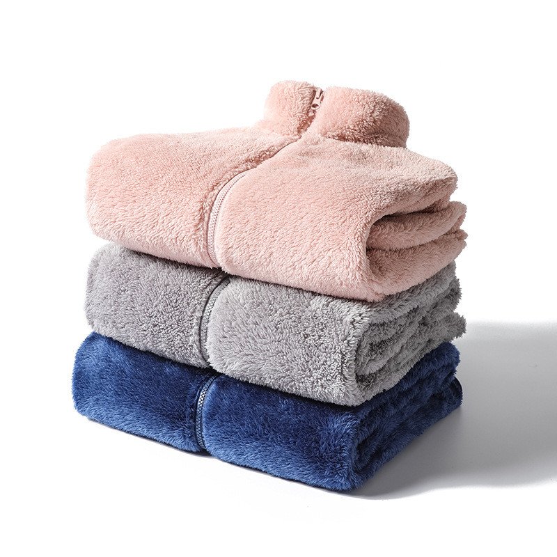 Yvlvol fleece women jacket warm tops for spring autumn winter home coats female jackets 2022