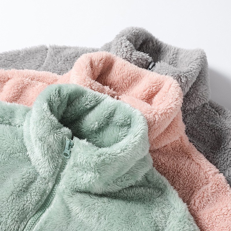 Yvlvol fleece women jacket warm tops for spring autumn winter home coats female jackets 2022