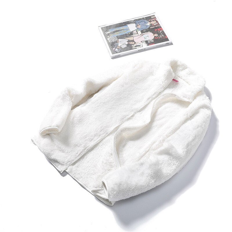 Yvlvol fleece women jacket warm tops for spring autumn winter home coats female jackets 2022