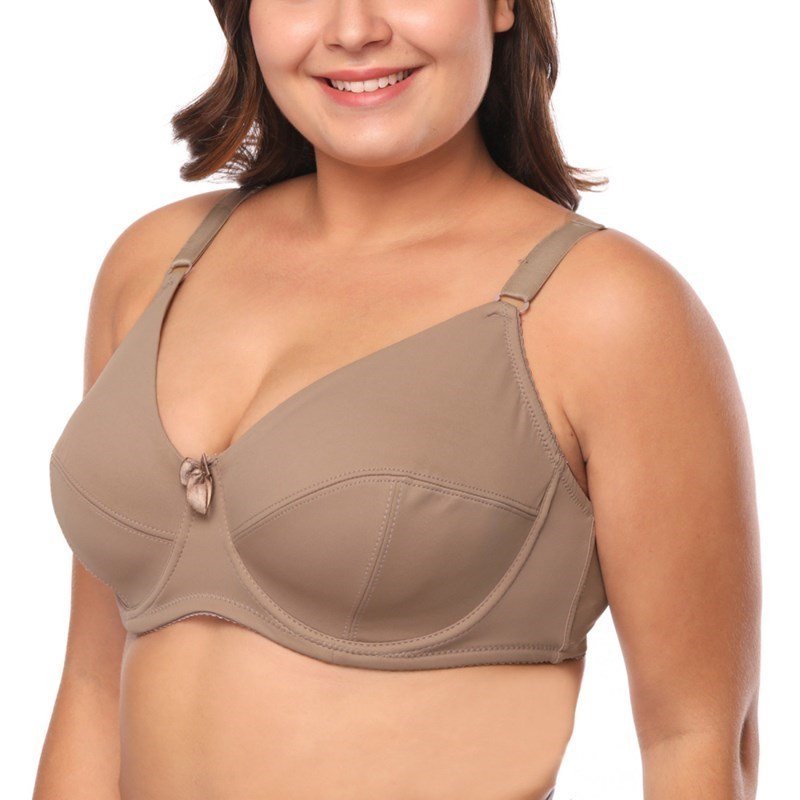 Beauwear Women Underwire Plus Size Bras Full Coverage Non Padded Brassiere Minimizer Underwear 36-52 D E F Color Black Nude BH Beauwear Women Underwire Plus Size Bras Full Coverage Non Padded Brassiere Minimizer Underwear 36-52 D E F Color Black Nude BH