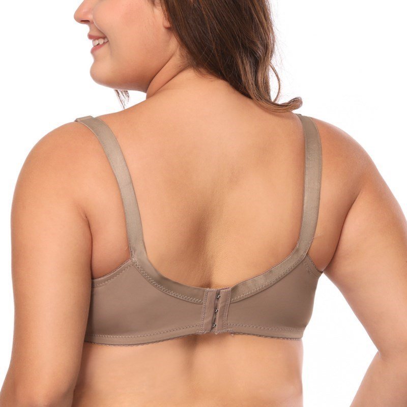 Beauwear Women Underwire Plus Size Bras Full Coverage Non Padded Brassiere Minimizer Underwear 36-52 D E F Color Black Nude BH Beauwear Women Underwire Plus Size Bras Full Coverage Non Padded Brassiere Minimizer Underwear 36-52 D E F Color Black Nude BH