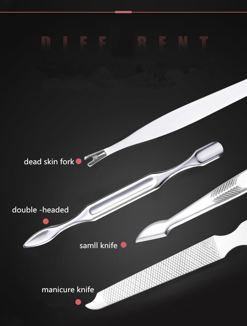 19/16/12/9/8 pcs Manicure Nail Clipper Set Household Stainless Steel Ear Spoon Nail Clippers Manicure Tool Pedicure Nail Scissor 19/16/12/9/8 pcs Manicure Nail Clipper Set Household Stainless Steel Ear Spoon Nail Clippers Manicure Tool Pedicure Nail Scissor