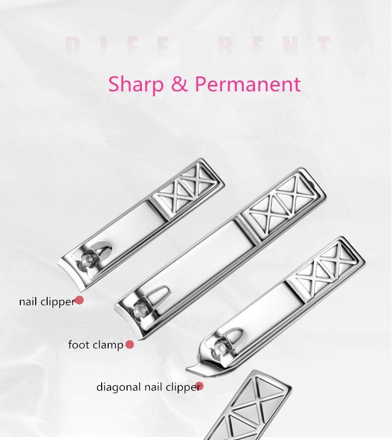 19/16/12/9/8 pcs Manicure Nail Clipper Set Household Stainless Steel Ear Spoon Nail Clippers Manicure Tool Pedicure Nail Scissor 19/16/12/9/8 pcs Manicure Nail Clipper Set Household Stainless Steel Ear Spoon Nail Clippers Manicure Tool Pedicure Nail Scissor