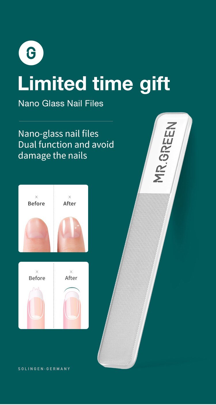 MR.GREEN Nail Clippers Stainless Steel Two Sizes Are Available Manicure Fingernail Cutter Thick Hard Toenail Scissors tools MR.GREEN Nail Clippers Stainless Steel Two Sizes Are Available Manicure Fingernail Cutter Thick Hard Toenail Scissors tools