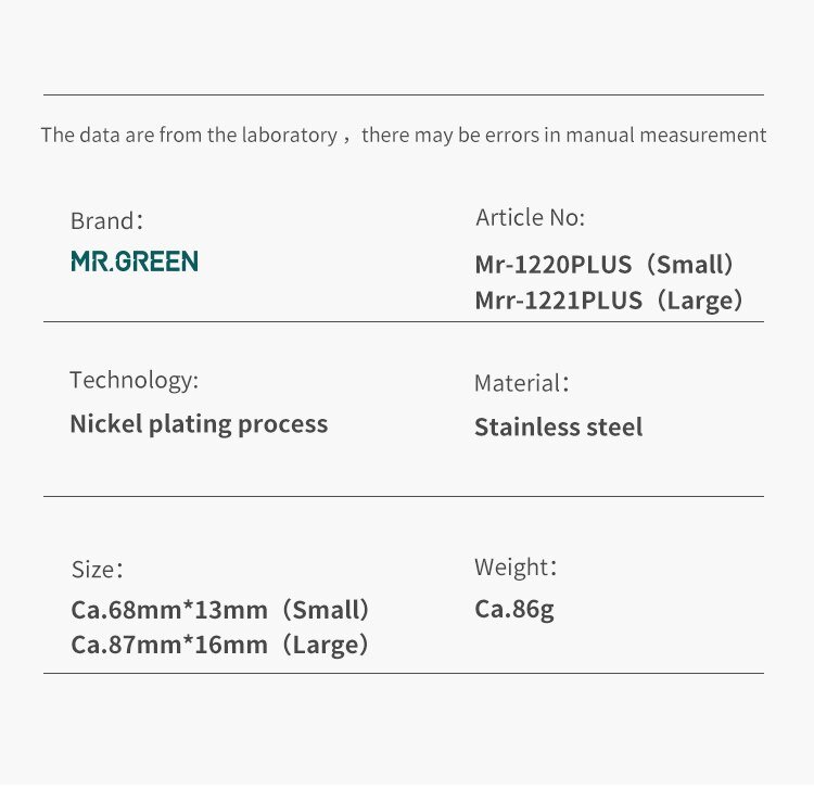 MR.GREEN Nail Clippers Stainless Steel Two Sizes Are Available Manicure Fingernail Cutter Thick Hard Toenail Scissors tools MR.GREEN Nail Clippers Stainless Steel Two Sizes Are Available Manicure Fingernail Cutter Thick Hard Toenail Scissors tools