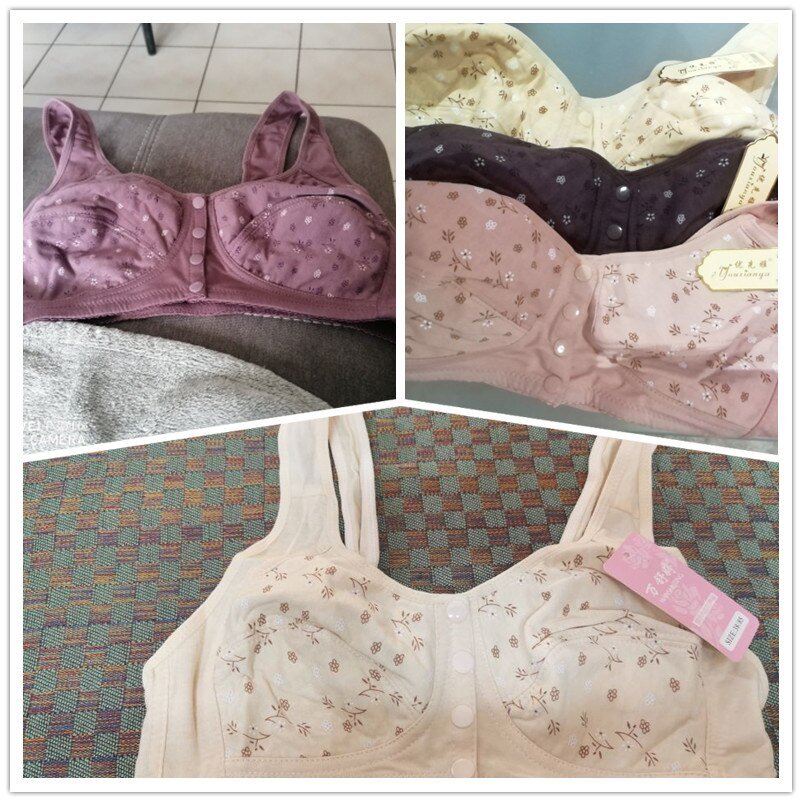 Fashion Push Up Bra Underwear Front Buckle Wireless Bralette Comfortable Breathable Sexy Lingerie Solid Color Intimates 2021 New