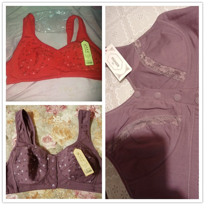 Fashion Push Up Bra Underwear Front Buckle Wireless Bralette Comfortable Breathable Sexy Lingerie Solid Color Intimates 2021 New