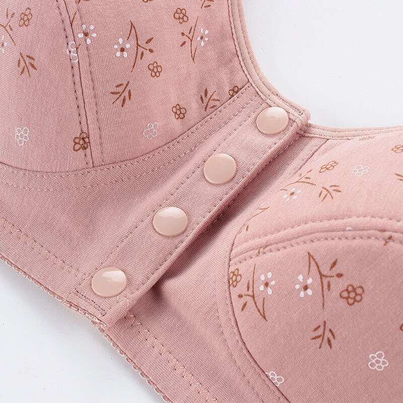 Fashion Push Up Bra Underwear Front Buckle Wireless Bralette Comfortable Breathable Sexy Lingerie Solid Color Intimates 2021 New