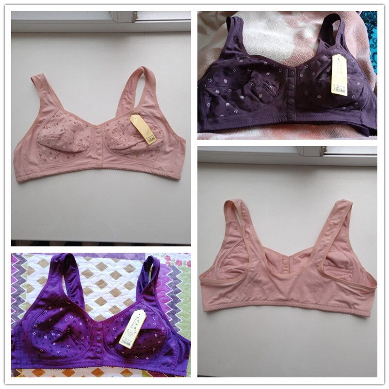 Fashion Push Up Bra Underwear Front Buckle Wireless Bralette Comfortable Breathable Sexy Lingerie Solid Color Intimates 2021 New