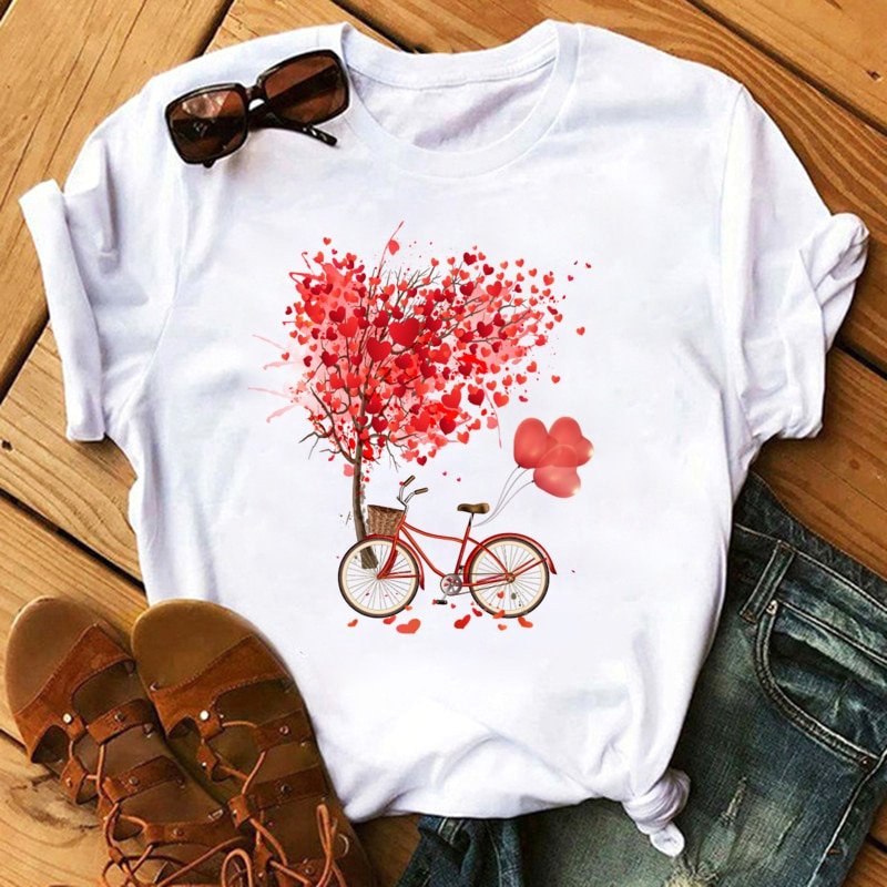 T Shirt For Women 2021 Printed Casual Harajuku Tee Shirts Summer Short Sleeve Woman Tops Female Tshirt Camiseta Mujer T Shirt For Women 2021 Printed Casual Harajuku Tee Shirts Summer Short Sleeve Woman Tops Female Tshirt Camiseta Mujer