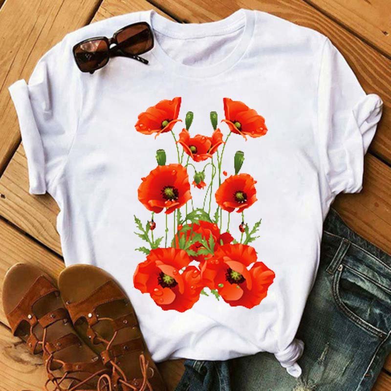 T Shirt For Women 2021 Printed Casual Harajuku Tee Shirts Summer Short Sleeve Woman Tops Female Tshirt Camiseta Mujer T Shirt For Women 2021 Printed Casual Harajuku Tee Shirts Summer Short Sleeve Woman Tops Female Tshirt Camiseta Mujer