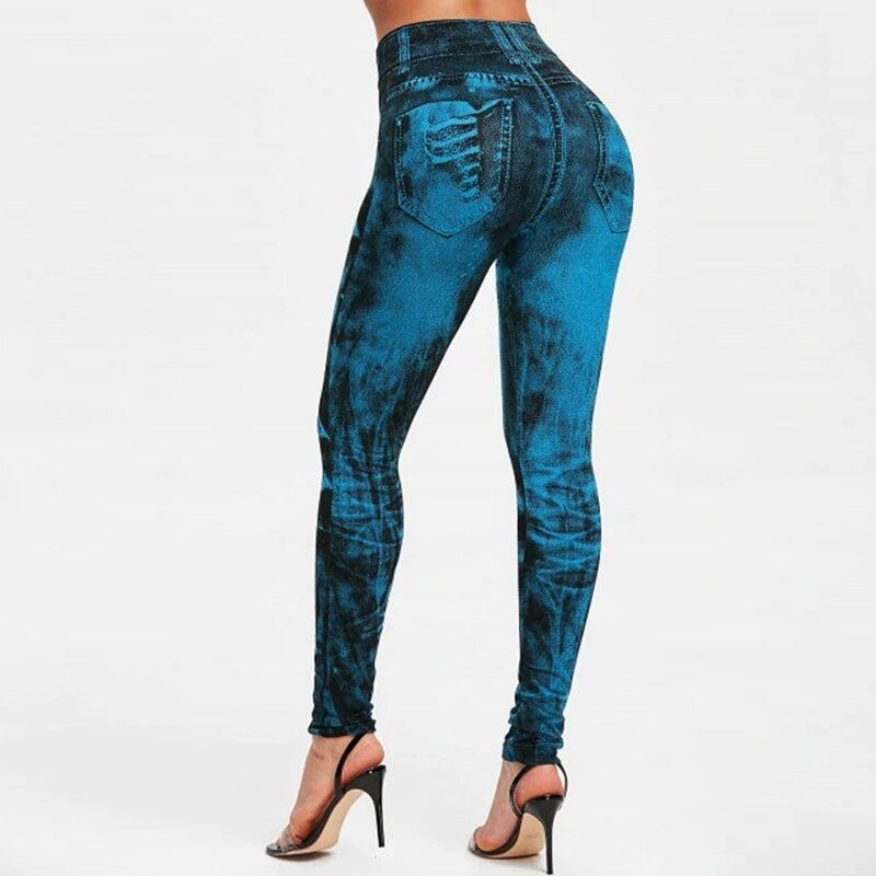 Sexy astic Imitation Jeans Leggings High Waist Pants Fitness Slim Legg Mujer 2021 Sport Push Up Leggings For Women Hot Sexy astic Imitation Jeans Leggings High Waist Pants Fitness Slim Legg Mujer 2021 Sport Push Up Leggings For Women Hot