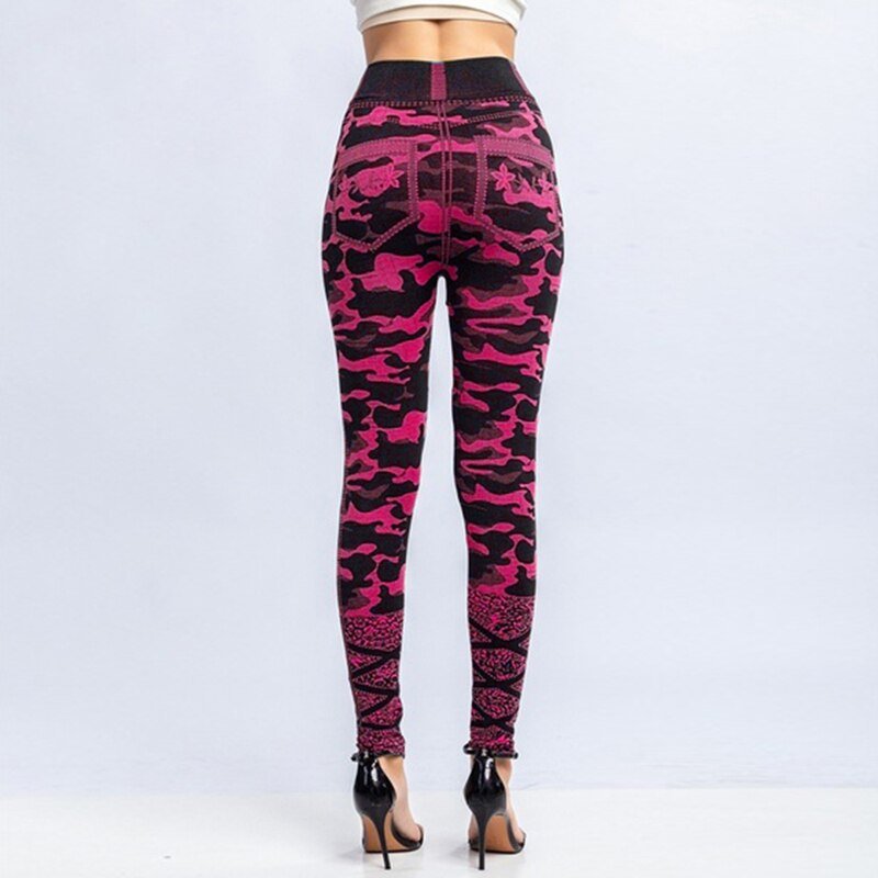 2021 New Women Elastic Jean Leggings Pants High Waist Slim Push Up Seamless Pencil Pants Denim Casual Pants 2021 New Women Elastic Jean Leggings Pants High Waist Slim Push Up Seamless Pencil Pants Denim Casual Pants