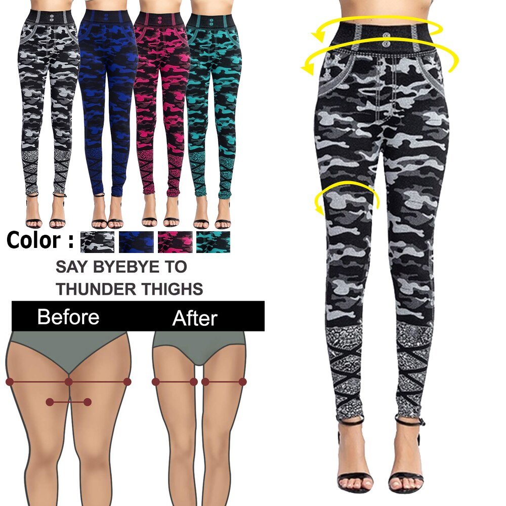 2021 New Women Elastic Jean Leggings Pants High Waist Slim Push Up Seamless Pencil Pants Denim Casual Pants 2021 New Women Elastic Jean Leggings Pants High Waist Slim Push Up Seamless Pencil Pants Denim Casual Pants