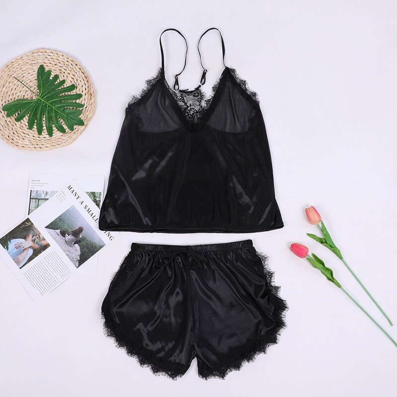 Women's pajamas Sleepwear home clothes wear for women sleep nightwear sexy lingerie 2021 nightie with shorts underwear Nightgown Women's pajamas Sleepwear home clothes wear for women sleep nightwear sexy lingerie 2021 nightie with shorts underwear Nightgown
