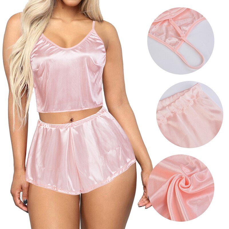 Women's pajamas Sleepwear home clothes wear for women sleep nightwear sexy lingerie 2021 nightie with shorts underwear Nightgown Women's pajamas Sleepwear home clothes wear for women sleep nightwear sexy lingerie 2021 nightie with shorts underwear Nightgown