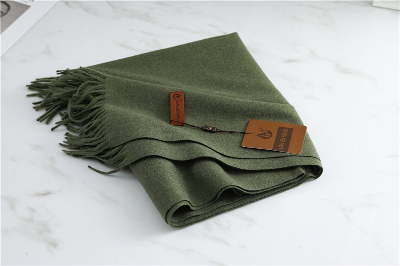 2022 Winter Cashmere Scarf Women Thick Warm Pashmina Shawls Wraps Solid Color Tassel Lady Blanket Echarpe Bufanda Hijab