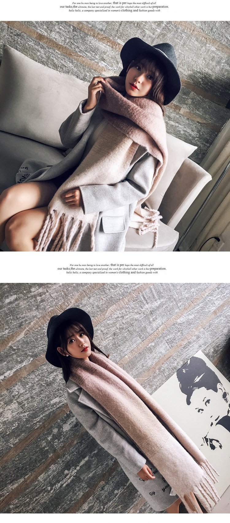 2022 NEW Fashion Cashmere Women Plaid Scarf Winter Warm Shawl and Wrap Bandana Pashmina Long Tassel Female Foulard Thick Blanket